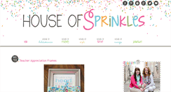 Desktop Screenshot of houseofsprinkles.com